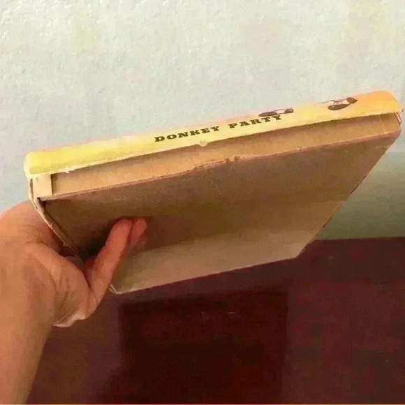 VTG Mid-Century Donkey Party with 24 tails children's game - Picture 6 of 7